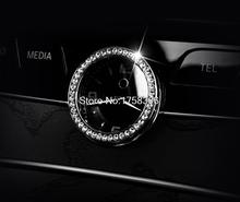 Cubierta de anillo de decoración para reloj de consola de coche, pegatina para Mercedes Benz clase C W205 C180 C200L C260L/ E CLS S Clase S 2024 - compra barato