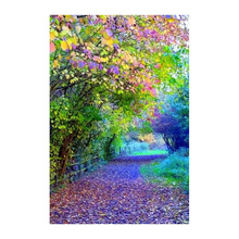 Full SquareRound Drill 5D DIY Diamond Painting Fallen leaves under the tree 3D  Embroidery Cross Stitch Mosaic Home Decor  WZ 2024 - buy cheap