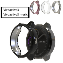 TPU cases for garmin vivoactive 3 3 music smart watch protective cases shell cover protector soft tpu Accessories 2024 - compre barato