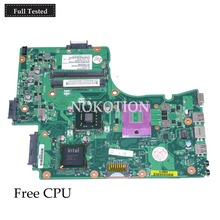 NOKOTION V000225080 1310A2368302 основная плата для toshiba Satellite C665 материнская плата для ноутбука C665 DDR2 Бесплатный процессор 2024 - купить недорого