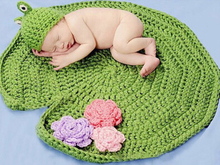 Disfraz divertido de rana para bebé, accesorio de fotografía para recién nacido, estera de ropa de bebé + sombrero, 0-6 meses 2024 - compra barato
