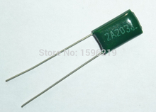 10pcs Mylar Film Capacitor 100V 2A203J 0.02uF 20nF 2A203 5% Polyester Film capacitor 2024 - buy cheap