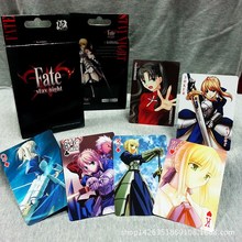 54 Sheets/Set Anime Fate/stay Night Poker Cards Cosplay Board Game Cards Postcard Fans Gift 2024 - buy cheap