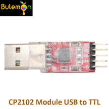 3 шт./лот CP2102 модуль USB для ttl Серийный UART STC кабель для загрузки PL2303 супер кисть линия обновления с 4 DuPont линии 2024 - купить недорого