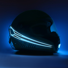 Nuoxintr Motorcycle Helmet Light Strip Waterproof LED EL Cold Light Night Riding Signal Luminous Modified Light Helmet Sticker 2024 - compre barato