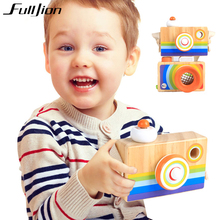 Fulljion игрушка камера деревянные детские украшения Висячие Дети подарок модные аксессуары мини развивающие игрушки Популярные Oyuncak забавные 2024 - купить недорого