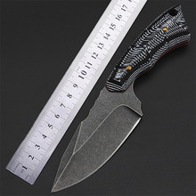 2021 New Free Shipping Fixed Tactical Outdoor Army Knife Self-Defense High Hardness Survival Camping Hunting Knives Black Gold 2024 - buy cheap