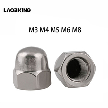 20Pcs DIN1587 M3 M4 M5 M6 M8 304 Stainless Steel Cap Nuts Decorative Cover Semicircle Acorn Nut 2024 - buy cheap