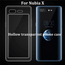 Capa para nubia x case nx616j, capa oca transparente macia para celular 2024 - compre barato