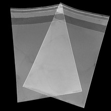 Clear plastic adhesive bag  (160x155mm)100pcs/lot for square card & envelopes bag opp bag 2024 - buy cheap