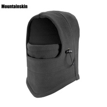 Chapéus de inverno de lã para homem e mulher, chapéus de balaclava esportivos de inverno vk010 2024 - compre barato