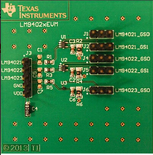 LM9402XEVM: оценочный модуль для аналогового температурного датчика multi gain 2024 - купить недорого