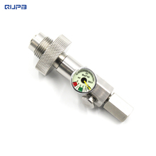 QUPB Paintball PCP Filling Charging Adaptor with Din G5/8"Connector and1/8''NPT and G1/4 "Connector Connector FSC001 2024 - buy cheap