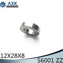 S6001ZZ Bearing 12*28*8 mm ( 10PCS ) ABEC-1 S6001 Z ZZ S 6001 440C Stainless Steel S6001Z Ball Bearings 2024 - buy cheap