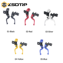 Насос тормозной муфты ZSDTRP, рычаг, аксессуары для гидравлического главного цилиндра мотоцикла, поршень 7/8 дюйма, 12,7 мм, CNC для Honda Yamaha Moto 2024 - купить недорого