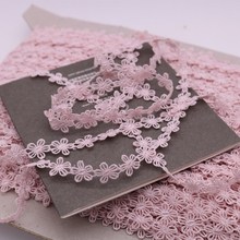 10 Meters Beautiful Flower Lace For DIY crafts/wedding/clothing/ dress ribbon gift wrapping Handmade laces accessories 2024 - buy cheap