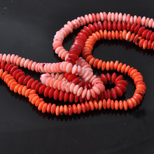 Flat Round Natural Coral Beads For Jewelry Diy making 1 Strand about 30cm TRS0049 2024 - buy cheap