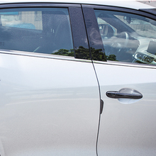 Tiras de proteção de porta de carro em fibra de carbono, anti-colisão, à prova d'água, borracha, automóvel, porta lateral, protetor de borda 2024 - compre barato