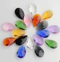 500pcs/lot,38mm mixed color crystal glass lighting accessories prism hanging pendant free shipping 2024 - buy cheap