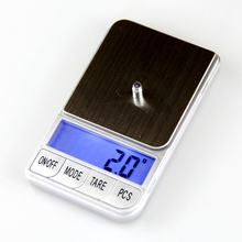 2000g 0.1g Silver Digital Pocket Scale 2kg 0.1 Electronic Jewelry Scales Food Kitchen Balance Weight Blue Backlight +7 Units 2024 - buy cheap
