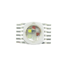 High Power 6 Channel 6W RGBWYUV High Power Led Beads Six Colors Led Emitter Lamp Chips Red Green Blue Yellow UV White 2024 - buy cheap