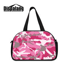 Dispalang Travel Bag Camo Print Large Woman Luggage Duffle Bag Durable Multifunction Handbag Ladies Casual Shoulder Hand Bag 2024 - buy cheap