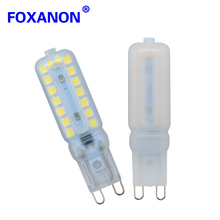 Foxanon 6Pcs 110V 220V G9 LED lantern Lamp 3W 5W 7W 2835 SMD Light Dimmable Corn Bulb Luz SpotLight Replace Halogen Lighting 2024 - buy cheap
