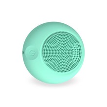 Silicone elétrico facial limpador ultra-sônico vibração rosto escova de limpeza poros mais limpo à prova dwaterproof água instrumento beleza 2024 - compre barato