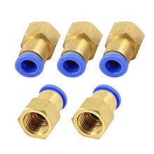 12mm Tube 1/8" 1/4" 3/8" 1/2" Female Thread Pneumatic Quick Coupler Brass Connector PCF12-01 PCF12-02 PCF12-03 PCF12-04 2024 - buy cheap