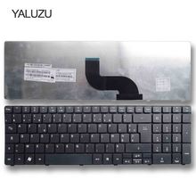 YALUZU FR Laptop keyboard FOR ACER Aspire 7560 7560g 7735 7735G 7735Z 5740Z 7736 7736Z 7738 7738G 7735 7735Z 7735ZG 7736G AZERTY 2024 - buy cheap