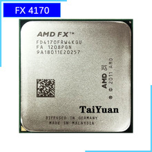 Четырехъядерный процессор AMD FX серии FX-4170 FX 4170 4,2 ГГц FD4170FRW4KGU Socket AM3 + 2024 - купить недорого