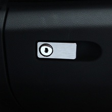 Автомобильная алюминиевая хромированная накладка на замочную скважину для Mercedes Benz GLK X204 C E Class W204 W205 W212 Coupe аксессуары для стайлинга автомобилей 2024 - купить недорого