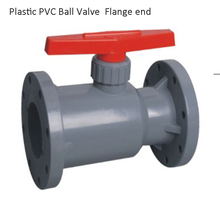 DN15 PVC Plastic Ball Valve, PVDF Ball Valve, UPVC Plastic Ball Vale, CPVC Ball Valve Flange end 2024 - buy cheap