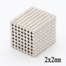 500pcs 2x2 mm N35 Mini Super Strong Powerful Neodymium Magnet Round Rare Earth Permanent Magnets 2*2mm 2024 - buy cheap