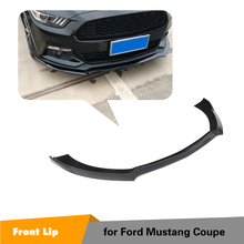 Parachoques delantero para Ford Mustang, divisores de Spoiler, negro mate, brillante, ABS, 2015, 2016 2024 - compra barato