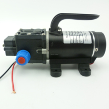 Bomba d'água elétrica portátil pequena de alta pressão, pulverizador automático com ventilador embutido, 12 volts 2024 - compre barato