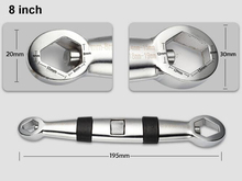 Nuevo 23 en 1 multifuncional tipo Llave Flexible de 7 a 19mm Universal ajustable llave inglesa herramientas de mano de alta calidad 2024 - compra barato