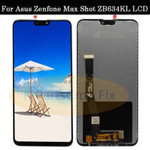 6.26'' New Original for asus Zenfone Max Plus(M2)/ Shot ZB634KL Full LCD DIsplay +Touch Screen Digitizer Assembly 100% Tested 2024 - buy cheap