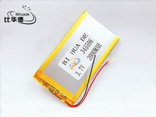 Литий-полимерный аккумулятор 345596 3,7 в 2000 мАч с защитной платой для MP3 MP4 GPS цифровых продуктов 2024 - купить недорого