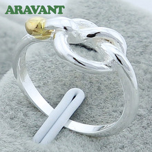 925 ювелирные изделия посеребренное кольцо для женщин партии Мода палец кольца 2024 - купить недорого