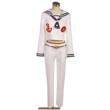 Disfraz de JoJo's Bizarre Adventure, uniforme blanco de la Marina, Higashikata, 2020 2024 - compra barato