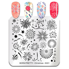 Квадратные штампованные пластины для ногтей Цветочный Рисунок с животными штамп для дизайна ногтей шаблон изображения трафареты для ногтей 2024 - купить недорого