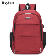 Unisex Classic Leisure Casual Backpack Men Anti Theft Bagpack USB Charging Back Pack For Teenager Boys Big School Business Bag 2024 - buy cheap