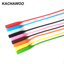 Kachawoo elastic holder for glasses outdoor sport retainer colorful anti slip silicone eyeglasses cord rope rubber band 2024 - buy cheap