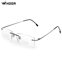 Titanium Rimless Glasses Frames ,Myopia Metal Optical Frame ,Ultra-light Frameless Prescription Eyeglasses Korean Eyewear F858 2024 - buy cheap