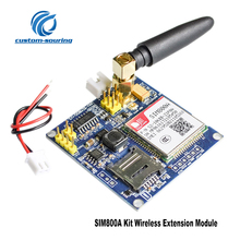 Kit antena de extensão sem fio sim800a, 2 peças, gsm, gprs, stm32, placa, testada, melhor que 900a 2024 - compre barato