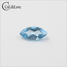 4mm * 8mm Natural Marquise Cut Topaz Loose Gemstone for Jewelry Shop Wholesale Price Topaz Gemstones 2024 - buy cheap