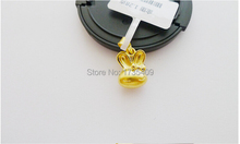 Pure 24k Solid Yellow Gold Pendant / Lovely 3D Bunny Baby Pendant / 1.05g 1PCS 2024 - buy cheap