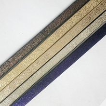 1 Meter Flashy Matte Scrawl Art 5*2mm Flat Flat Leather Cord For Bracelet Making Rope DIY Fashion Jewelry AccessoriesFittings 2024 - buy cheap