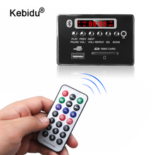 kebidu Newest USB FM Aux Radio MP3 Decoder Board Module Remote Control For Car Player Integrated Car Bluetooth Hands-free MP3 2024 - buy cheap